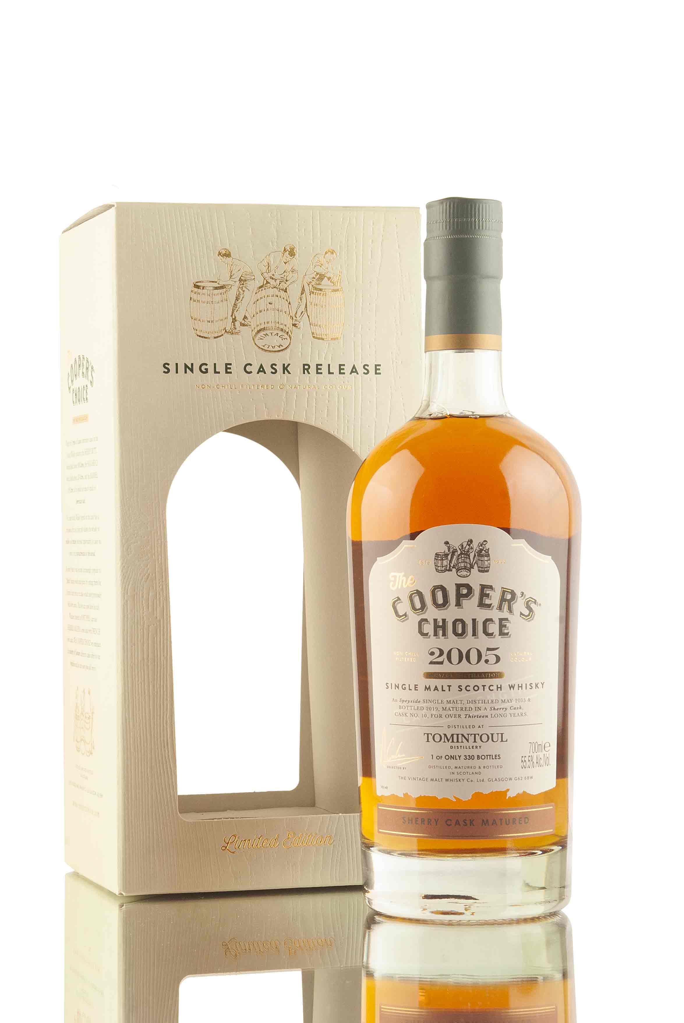 Tomintoul 13 Year Old - 2005 | Cask 10 | The Cooper's Choice | Abbey Whisky