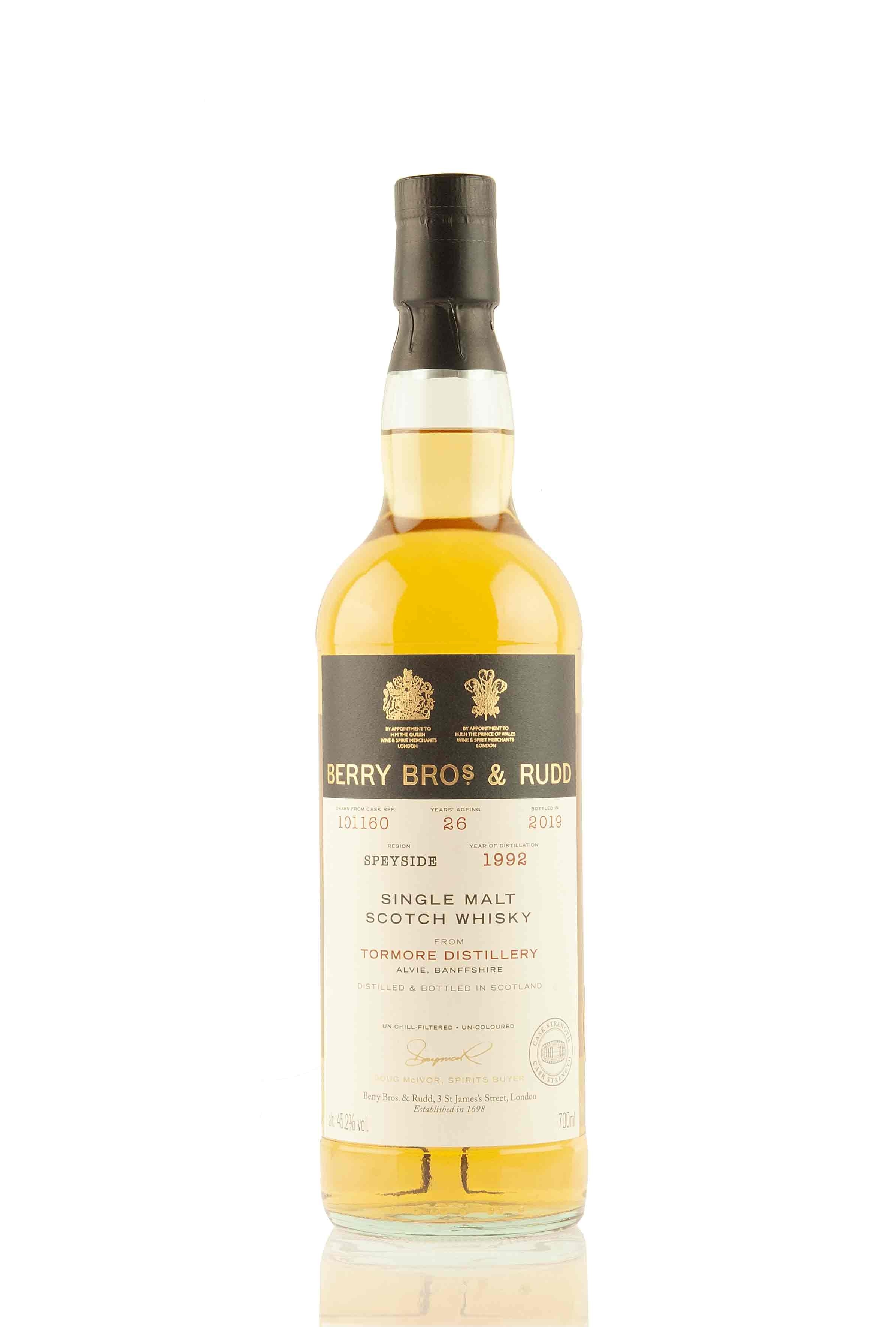 Tormore 26 Year Old - 1992 | Cask 101160 | Berry Bros & Rudd