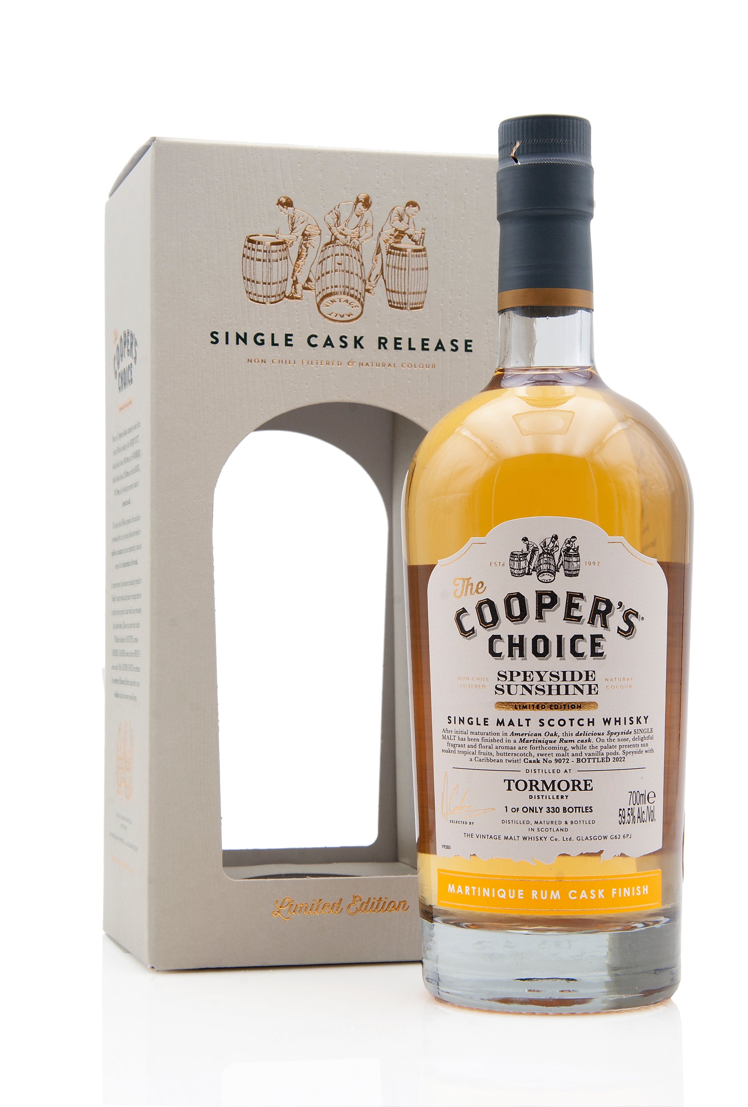 Tormore 'Speyside Sunshine' | Cask 9072 | The Cooper's Choice | Abbey Whisky Online
