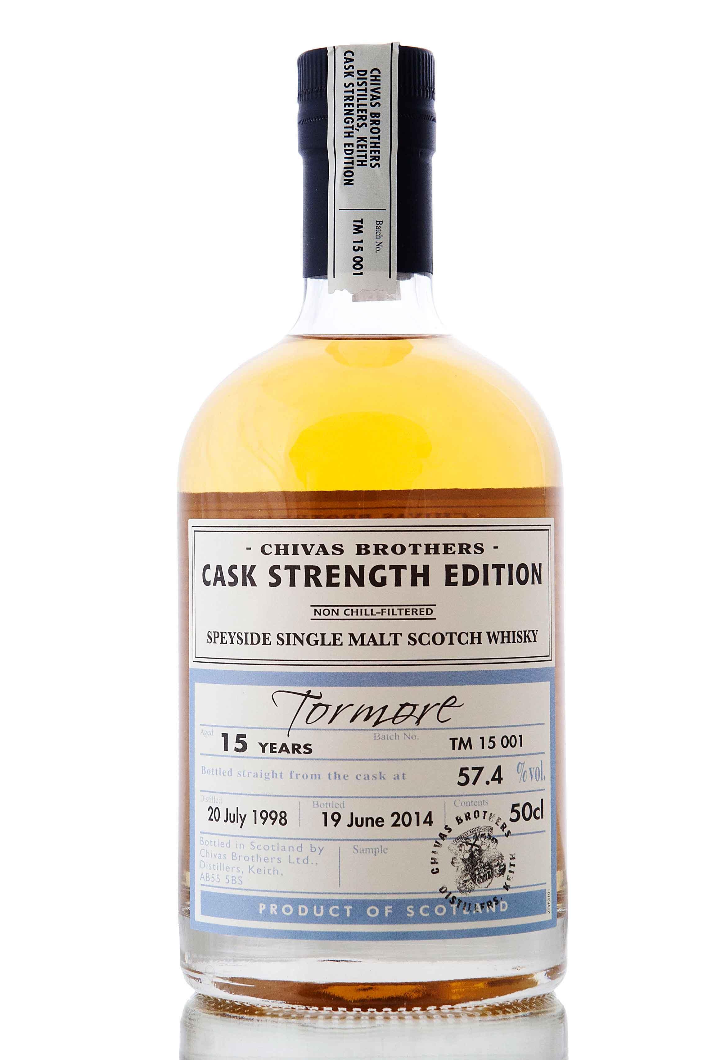Tormore 15 Year Old - 1998 / Cask Strength Edition