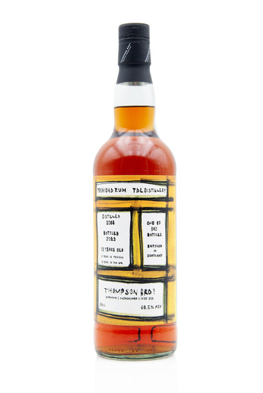 TDL Trinidad Rum 13 Year Old - 2008 | Thompson Bros. | Abbey Whisky Online