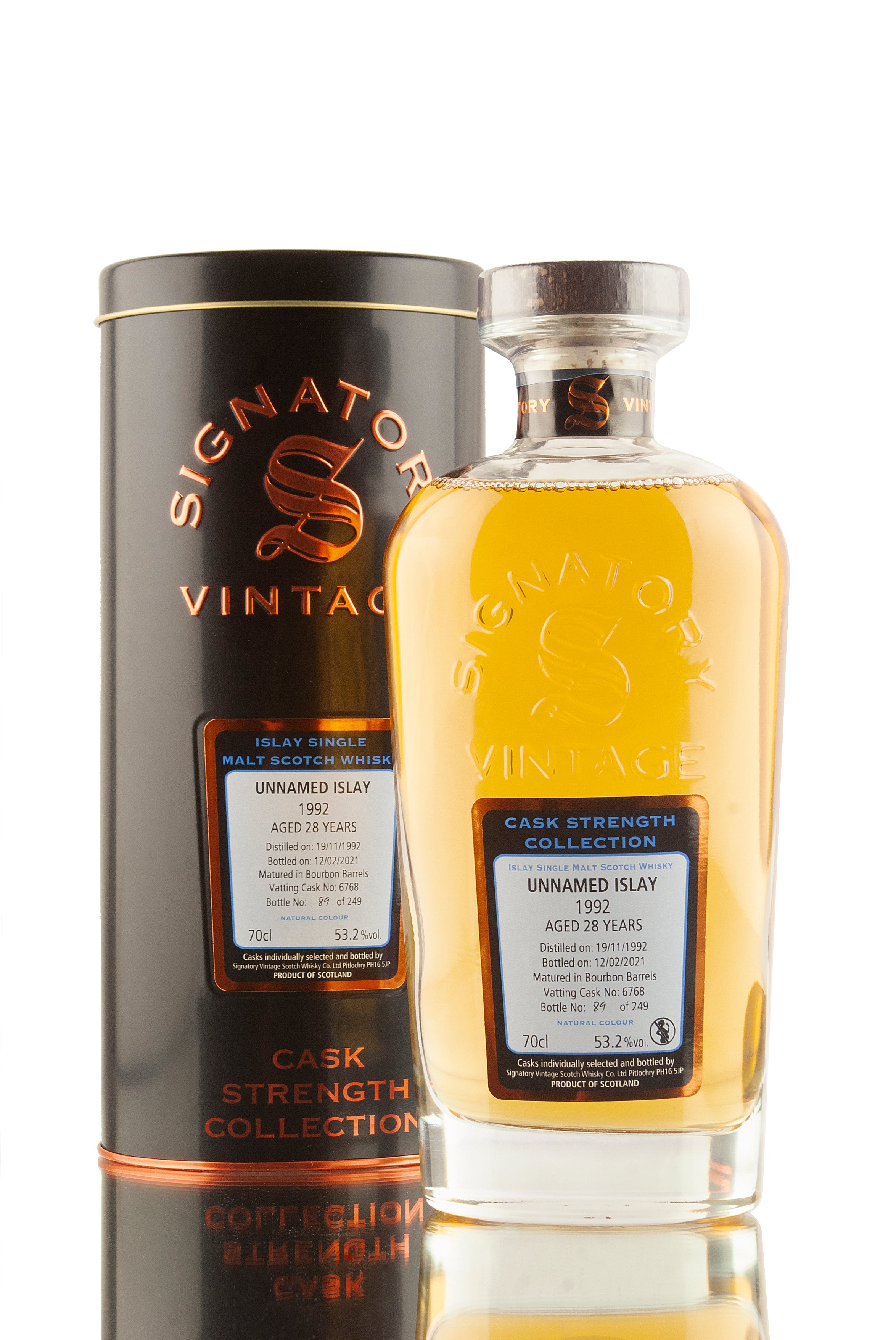 Unnamed Islay 28 Year Old - 1992 | Cask 6768 | Cask Strength Collection - Signatory