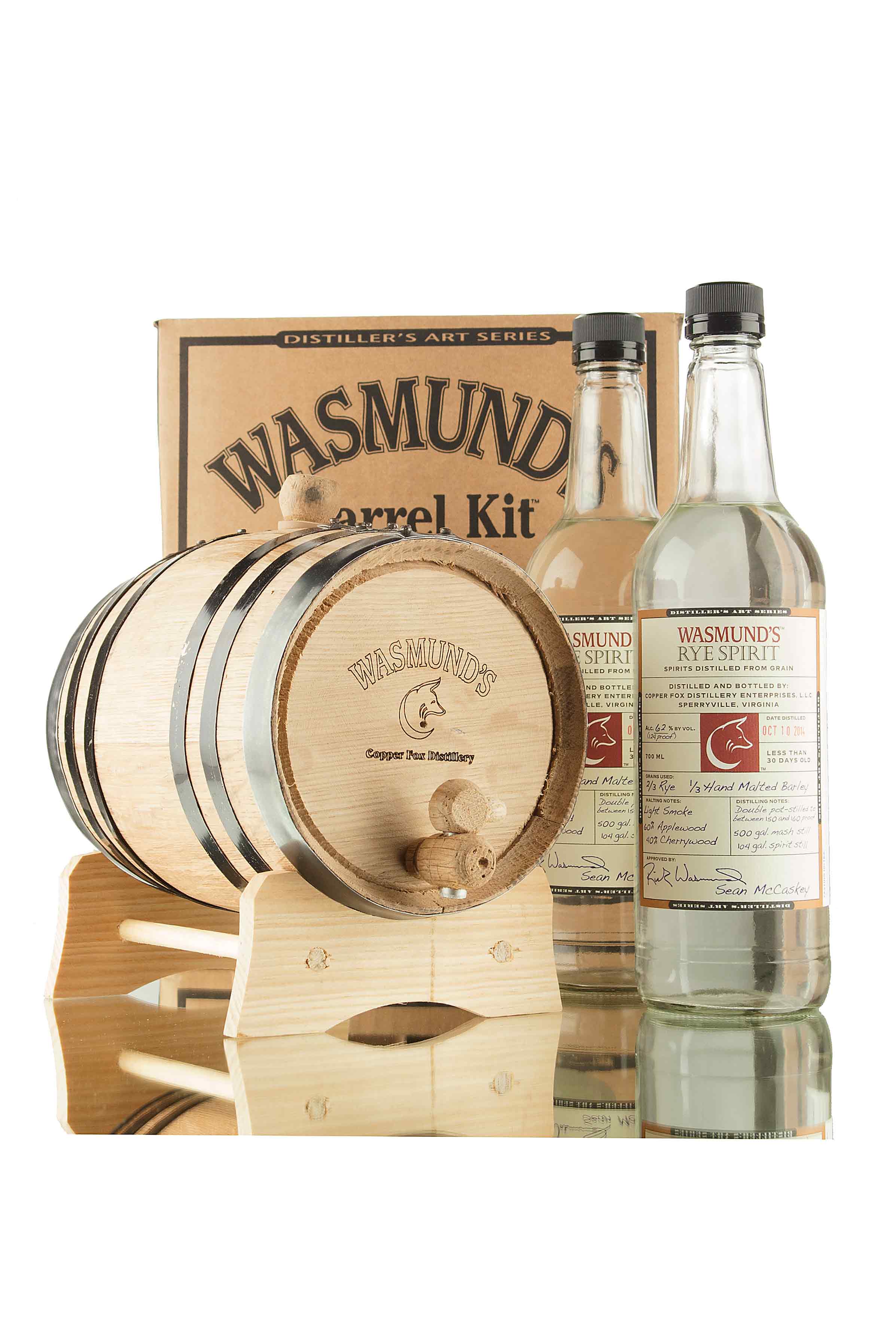 Wasmund's Barrel Kit - Rye
