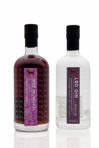 Little Brown Dog Spirits Bundle | Wee Mongrel Batch 2 + LBD Gin (#projectSTOVIES) | Abbey Whisky Online