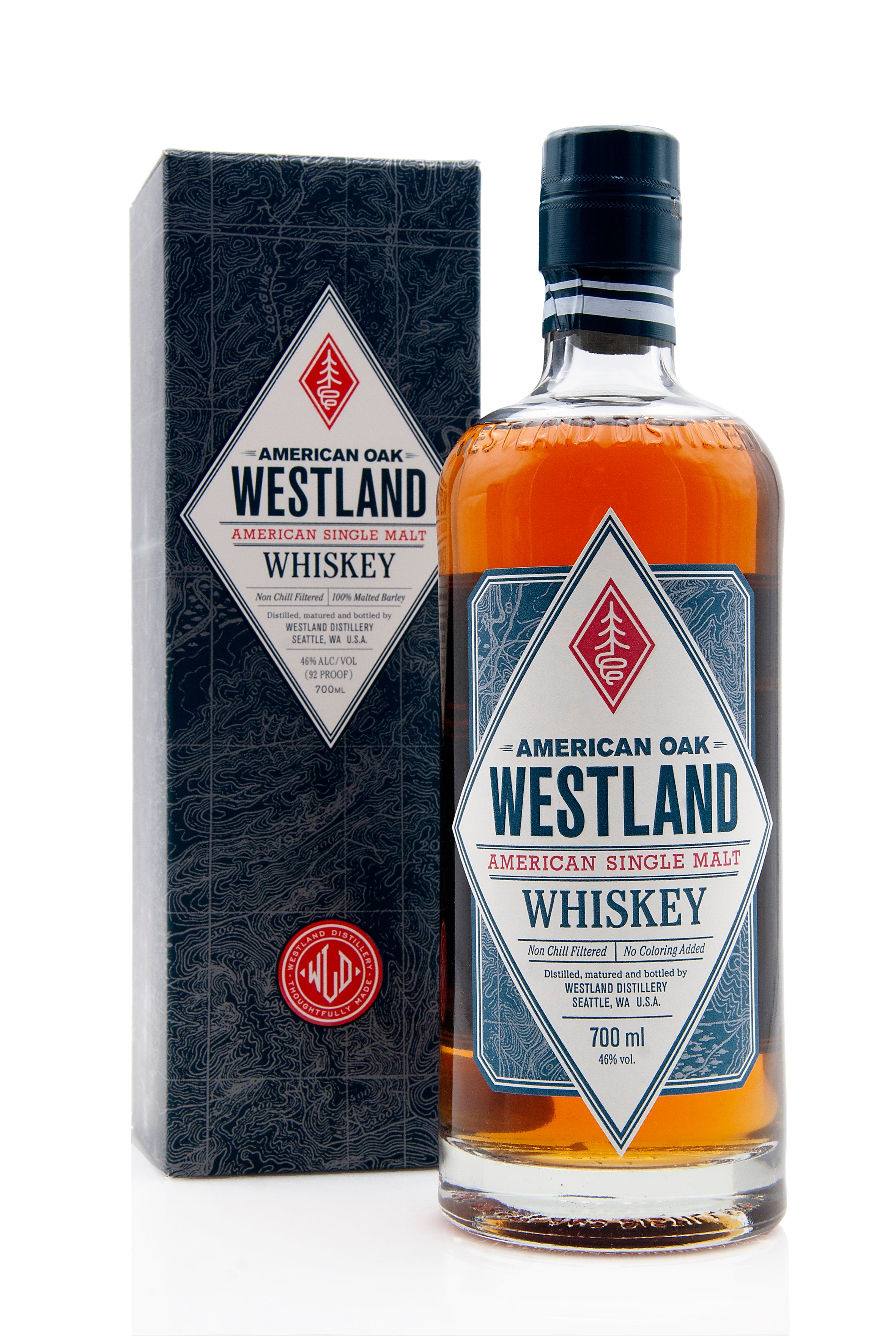 Westland American Oak | American Single Malt Whiskey | Abbey Whisky Online