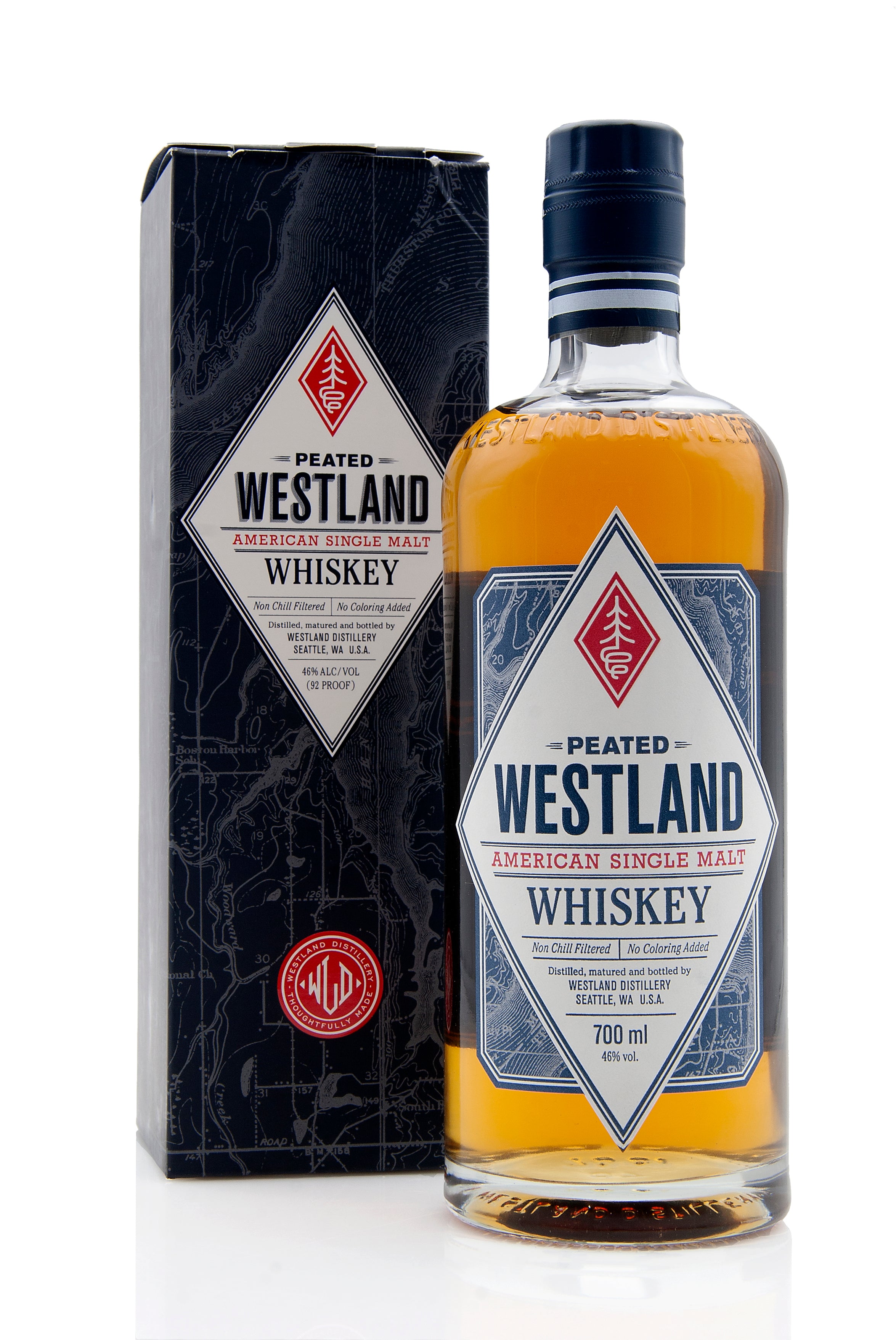 Westland Peated American Single Malt Whiskey | Abbey Whisky Online