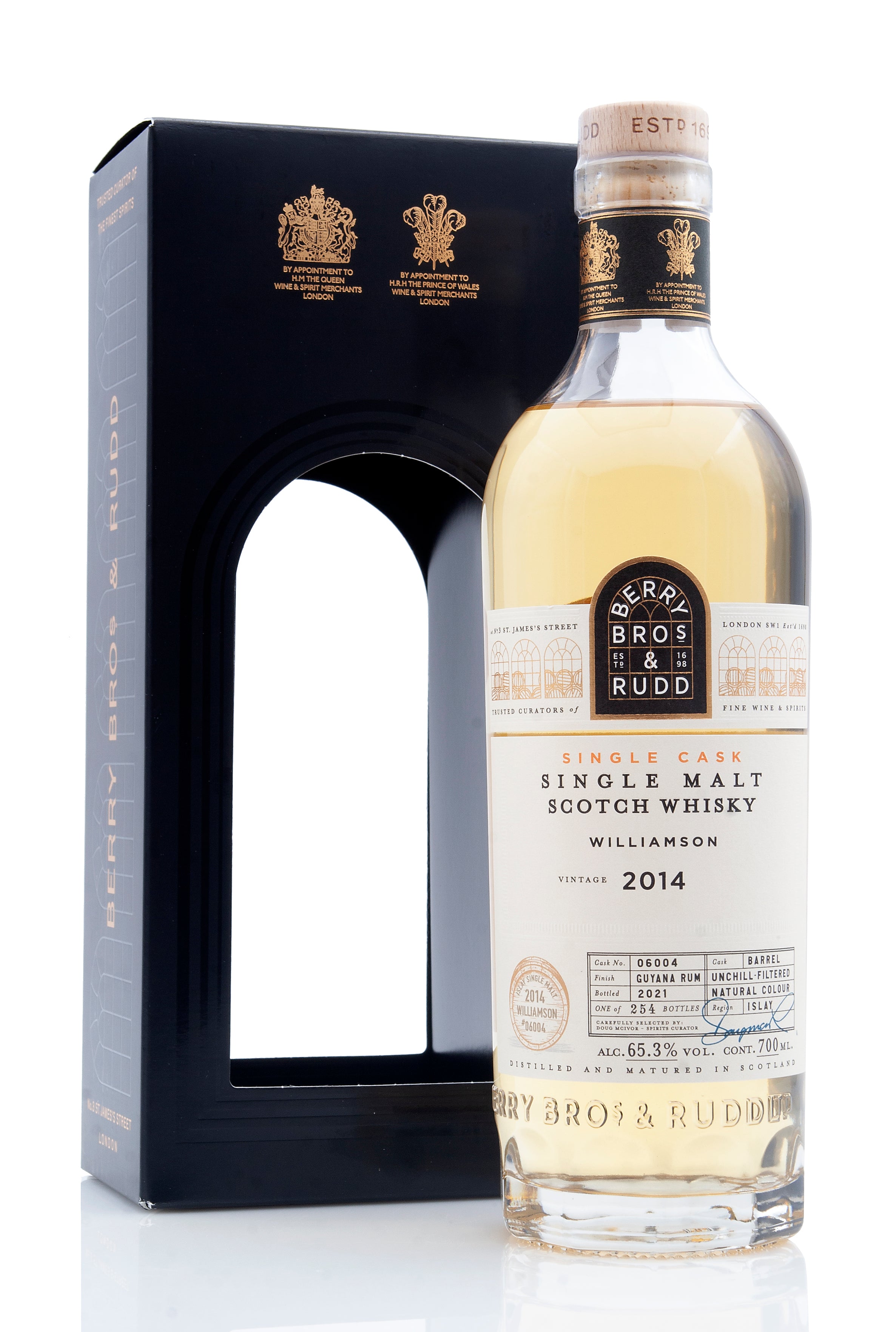 Williamson 6 Year Old - 2014 | Cask 06004 | Berry Bros & Rudd | Abbey Whisky Online Shop